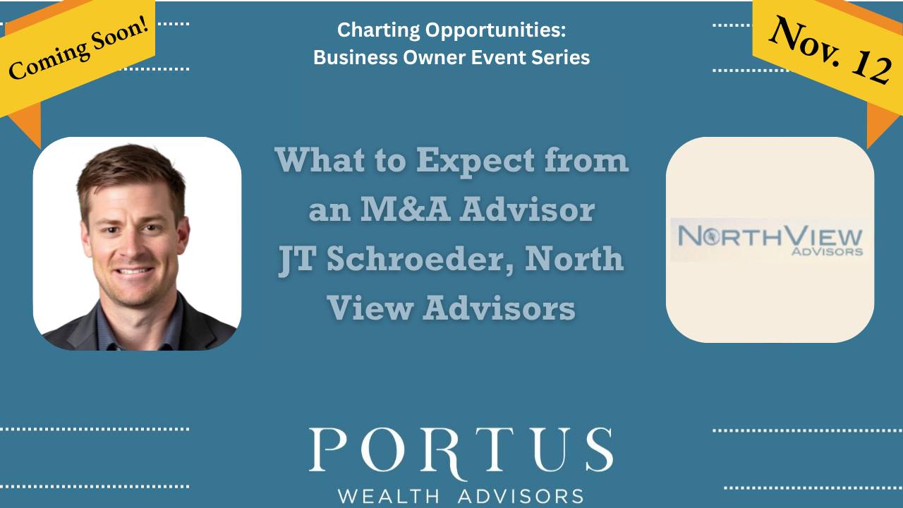 Charting Opportunities thumbnail for November 2025 episode featuring JT Schroeder of NorthView Advisors.