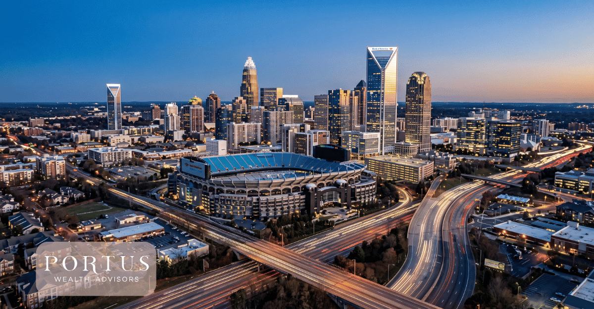 Skyline view of Charlottte, NC for the Exit Planning for Carolinas Trades Owners: HVAC, Roofing & More blog post.